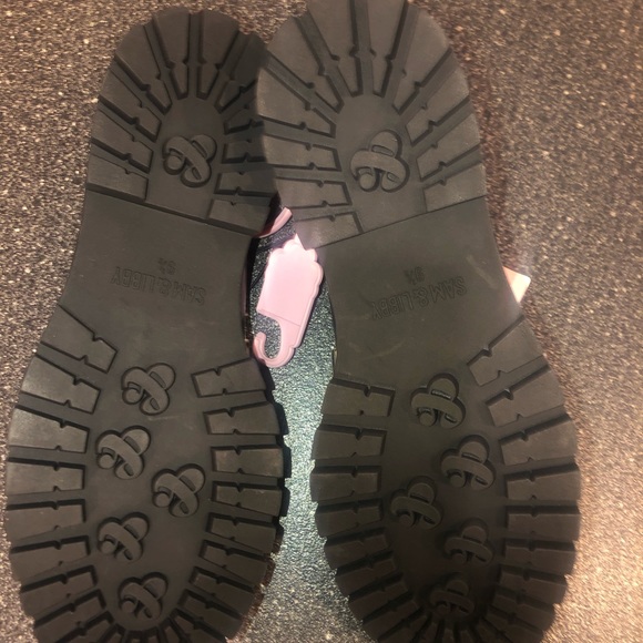 Women’s loafer Sam and Libby shoes Rylan lug sole loafer black size 9 1/2 NWT - Picture 5 of 16